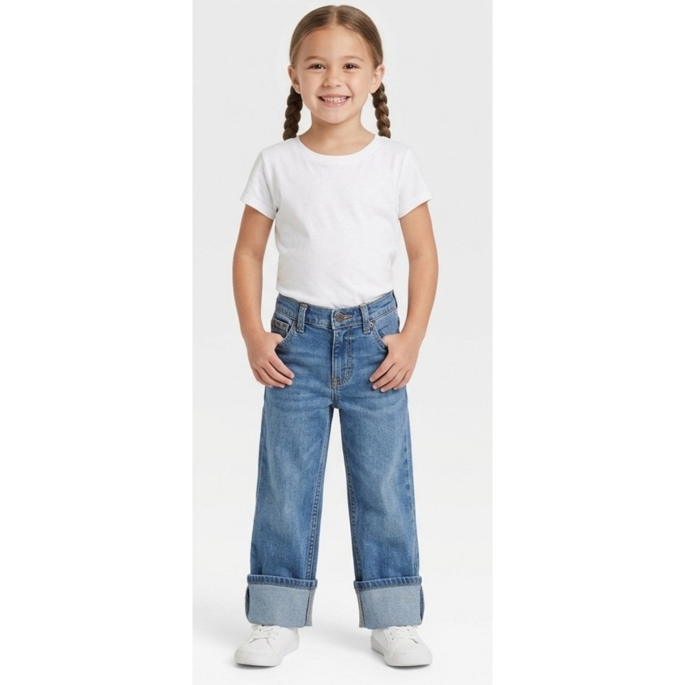Lands' End Rolled hem jeans Size 6X